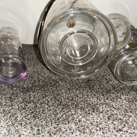 Kate spade plastic drink ware set - Picture 3 of 3